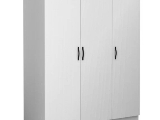 Ντουλάπα Τρίφυλλη Victoria 0260760 150x60x181cm White Τρίφυλλη