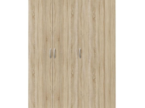 Ντουλάπα Τρίφυλλη Simple GR-SIM3D 120x52x205cm Sonoma Τρίφυλλη