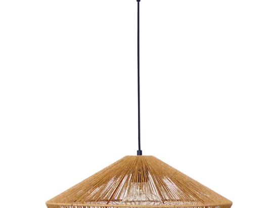Φωτιστικό Οροφής Sunny/50 1/L 31-1380 1xE27 50x105cm Brown Heronia