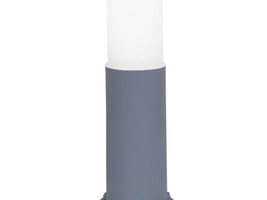 Φωτιστικό Δαπέδου 32-0240 12x35cm Ε27 LED IP54 Grey Heronia