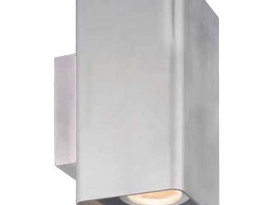 Φωτιστικό Τοίχου - Απλίκα HI2841 7,5x10x16cm Led 677lm 14W 3000K Silver Aca