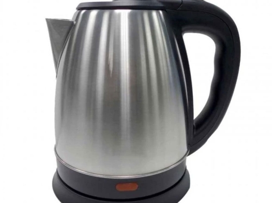Βραστήρας HMK-01 0119572 1,5lt Inox-Black Ανοξείδωτο Ατσάλι