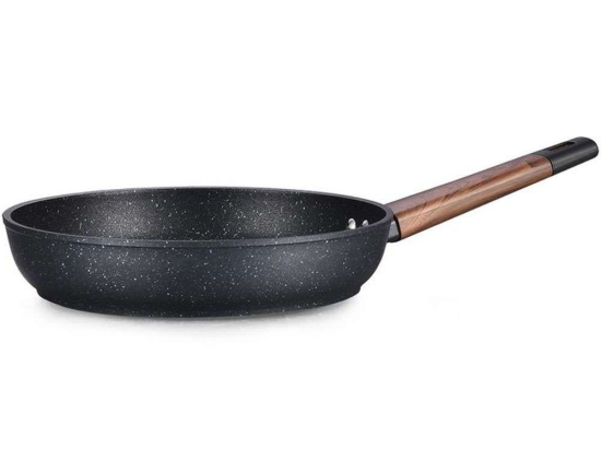 Τηγάνι Αντικολλητικό Indigo HS00160526 Φ26x5,3cm Brown-Black Max Home 26cm Αλουμίνιο