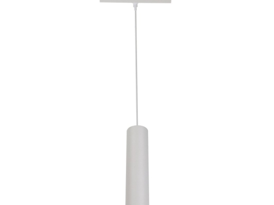 Κρεμαστό Φωτιστικό Μαγνητικής Ράγας HUBEP930B 48V DC 9W 3000K 950Lm 36° Osram RA90 5x22cm White Aca