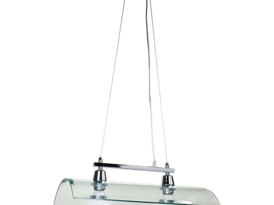 Φωτιστικό Οροφής - Ράγα Tegola I-081225-3D 2xE27 50x100cm Clear Luce Ambiente Design