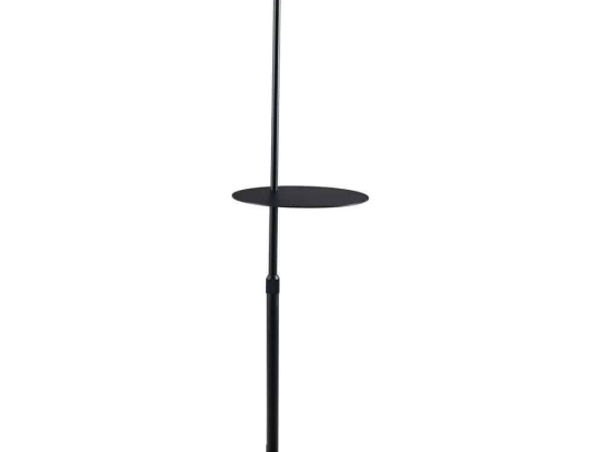 Φωτιστικό Δαπέδου Relax I-RELAX-PT NERO 1xGU10 35x122-150cm Black Luce Ambiente Design