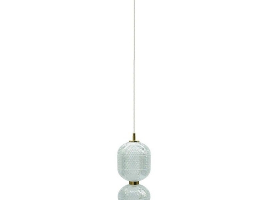 Φωτιστικό Οροφής Κρεμαστό Amarilla ID-4782 LED 30W 4000K 3000lm 15x12cm|15x18cm Clear-Gold Metanor