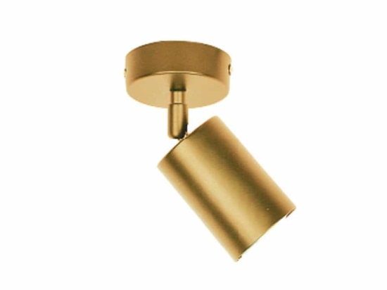 Φωτιστικό Οροφής-Σποτ 9082-1 6x15 1xGU10 Gold Inlight Μέταλλο
