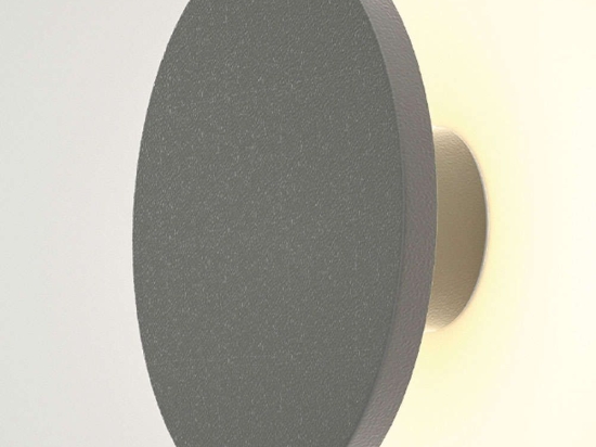 Φωτιστικό Τοίχου - Απλίκα Geneva 80201130 Φ17cm Dim Led 600lm 8W Grey itLighting