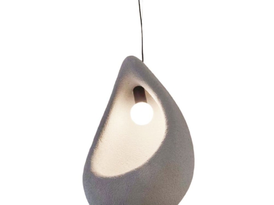 Φωτιστικό Οροφής 4054 38x55cm 1XE27 Grey Inlight