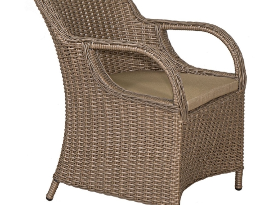 Πολυθρόνα Rattan 186505 60x72.5x90cm Brown
