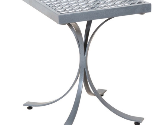 Τραπέζι Τετράγωνο Μεταλλικό 191519 45x45x57cm Grey