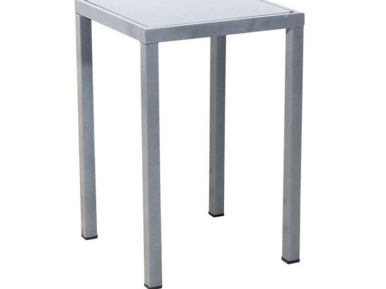 Τραπέζι Μεταλλικό 50x50x74 191542 Grey