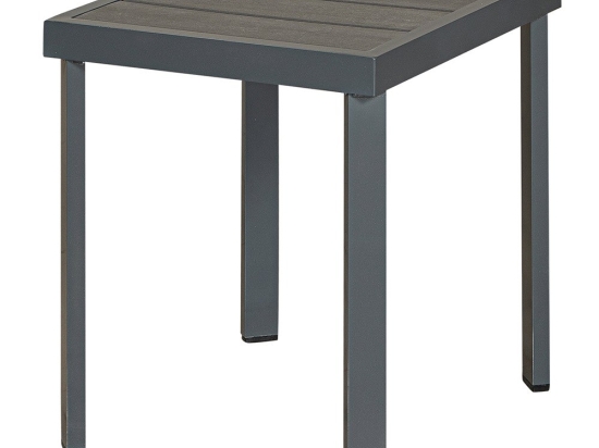 Τραπεζάκι Βοηθητικό 203481 Light Grey 44x40x45cm
