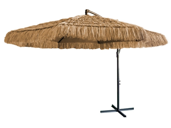 Ομπρέλα Στρογγυλή Γωνιακή 23896 270cm Natural