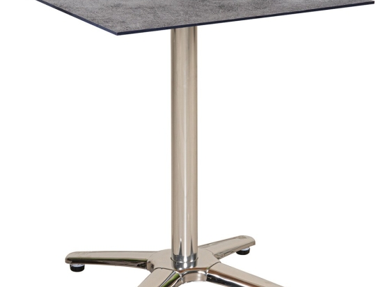 Τραπέζι Τετράγωνο Hpl 23964 60x60x75cm Beige-Grey