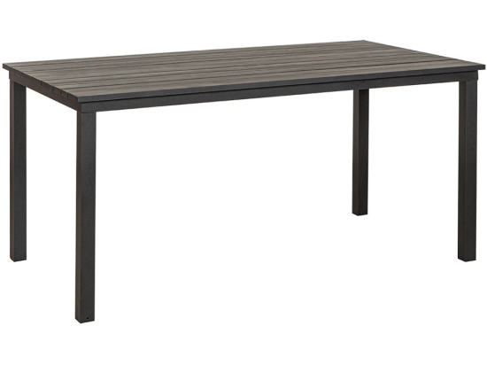 Τραπέζι Παραλ/μο Αλουμινίου Venus 23990 140x86x76cm Grey