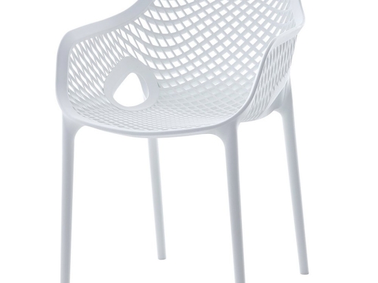 Πολυθρόνα Πολυπροπυλένιου 251435 61x56x80cm White