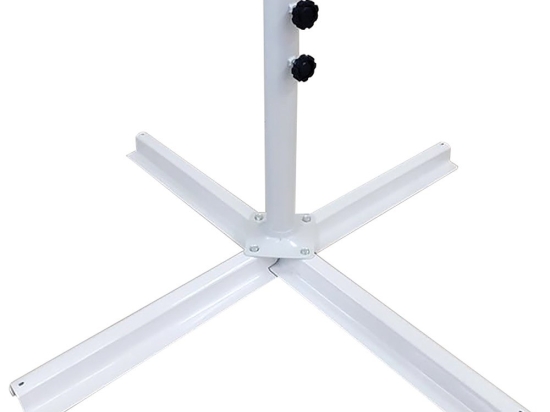 Βάση Ομπρέλας Χιαστί 3064-B 100x100cm White