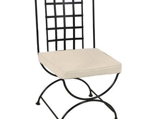 Καρέκλα Μεταλλική Καρέ 3782 50x62x98cm Beige-Black