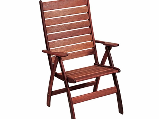 Πολυθρόνα Πτυσσόμενη C4036BM-R Brown Red 60X63X110 cm