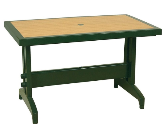 Τραπέζι Παραλ/μο Diva Green 80Χ140Χ75cm