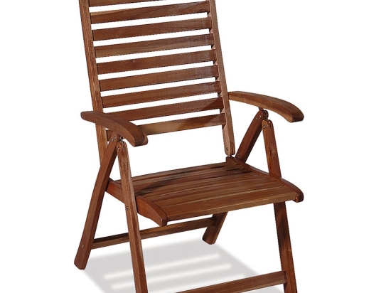 Πολυθρόνα Ψηλόπλατη Ξύλινη MOJ-5-AC 72x59x108cm Natural