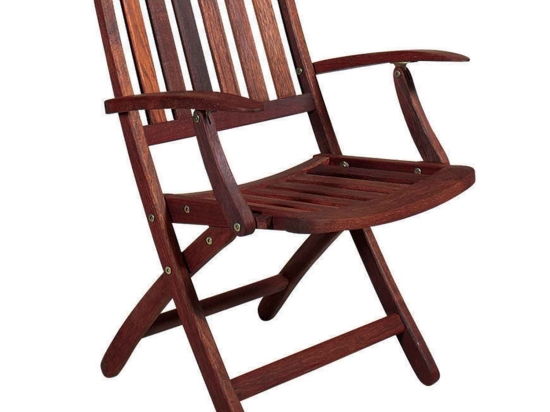 Πολυθρόνα Πτυσσόμενη PEGU Brown 61X52X83 cm