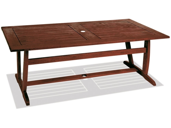 Τραπέζι Παραλ/μο Kwilla Tucson RKT-24 TUSCON 200x100x72cm Natural