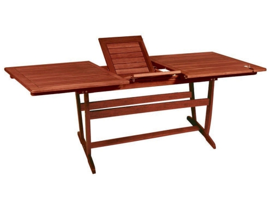 Τραπέζι Επεκτεινόμενο 240x100x75 T5301MR Red Shorea