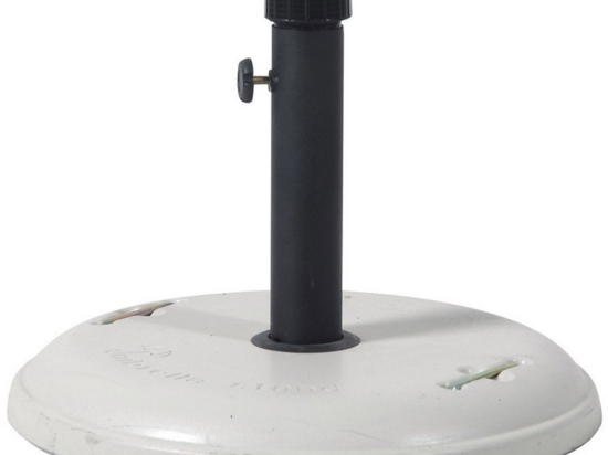 Βάση Ομπρέλας 22 kgr Στρογγυλή Φ 48 cm TH22W White
