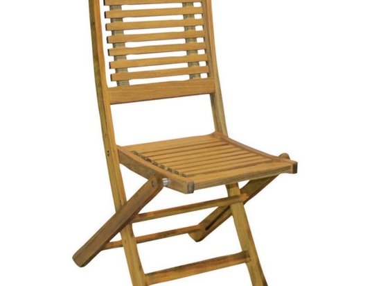 Καρέκλα Χαμηλής Πλάτης Balau Wood VIL-F 62,5x45x94 Natural