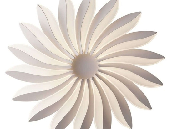 Φωτιστικό Οροφής - Πλαφονιέρα Sunrise LED-SUNRISE-PL62 90W Dimmer Led Φ61,5cm 8,5cm  White Luce Ambi Αλουμίνιο