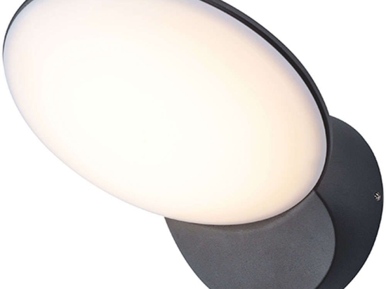 Φωτιστικό Τοίχου - Απλίκα Acri LG2332G 18x19x14,1cm Led 630lm 14W 3000K Dark Grey Aca