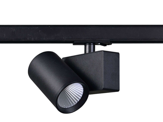 Σποτ Ράγας 2 Καλωδίων LISOR2040B2 Φ7,5x12x22cm Led 2100lm 20W 4000K Black Aca