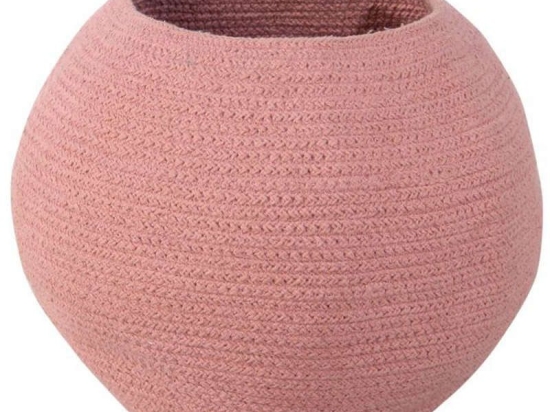 Καλάθι Αποθήκευσης Σφαίρα Bola LOR-BSK-BOLA-CLAY Clay 30X30X30Cm Lorena Canals Βαμβάκι