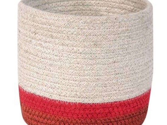 Καλάθι Αποθήκευσης Μίνι LOR-BSK-TRIC-NAT Natural 15Χ15Χ15Cm Lorena Canals Βαμβάκι