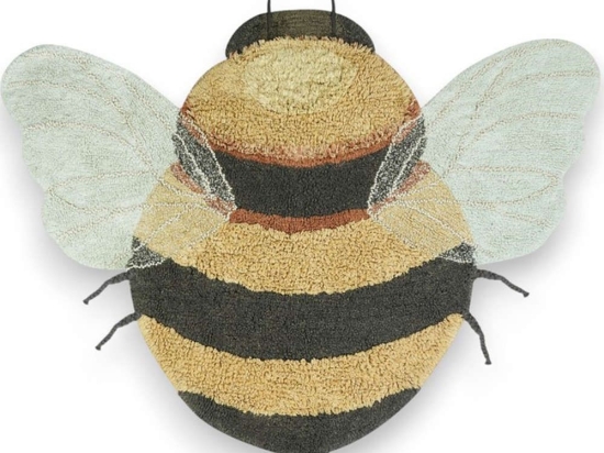 Χαλί Bee LOR-C-BEE Anthracite-Beige Lorena Canals 115X150cm