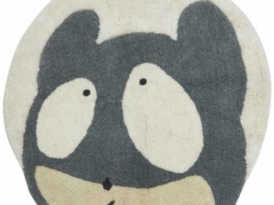 Χαλί Woolable Astromouse Round Ecru-Grey Lorena Canals 100X100cm Round