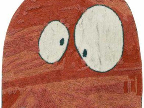 Χαλί Woolable Ghosty Orange Lorena Canals 100X100cm
