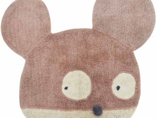 Χαλί Woolable Miss Mighty Mouse 100X120 Pink Lorena Canals 100X120