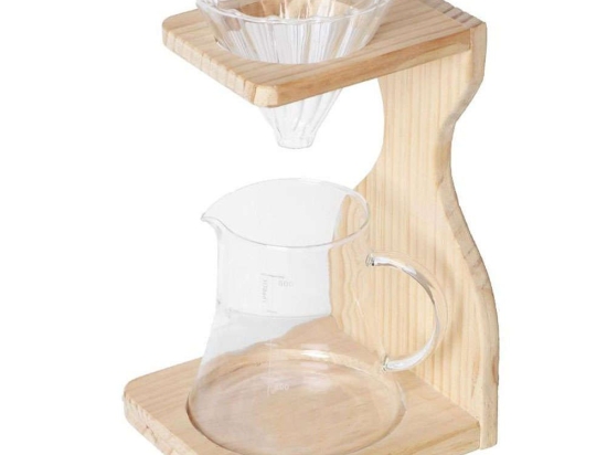 Καφετιέρα Γαλλικού LOR414 16x14,5x26cm 600ml Clear-Natural Espiel Ατσάλι,Γυαλί