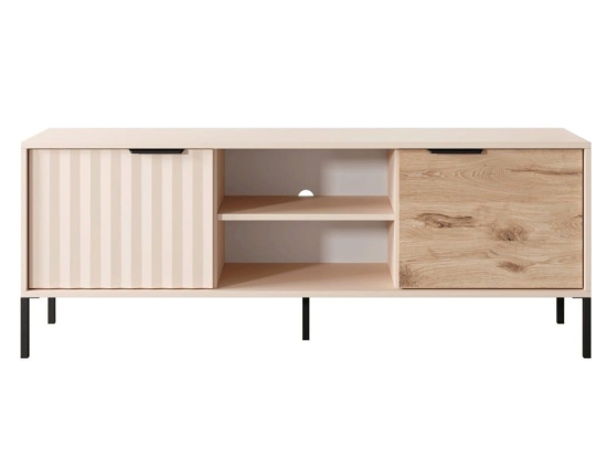 Έπιπλο Τηλεόρασης Rave L_RV_STV_b 153x54x40cm Beige-Natural