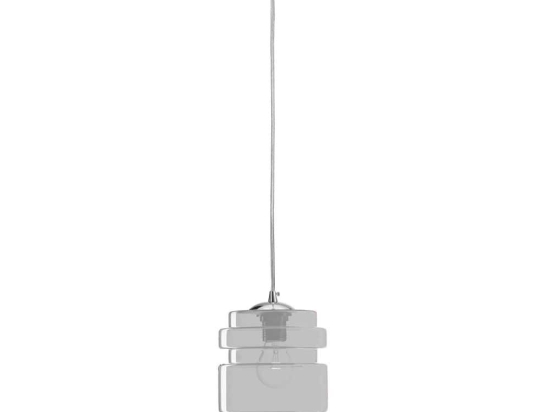 Φωτιστικό Οροφής Κρεμαστό 01023 E27 19x26cm Clear Luma