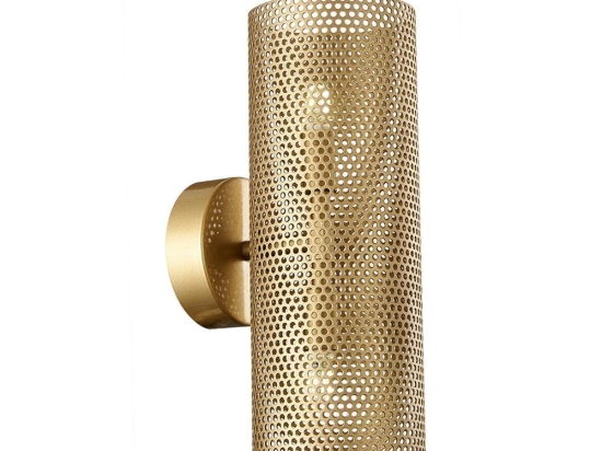 Φωτιστικό Τοίχου 01187 2xG9 10x30cm Gold Luma