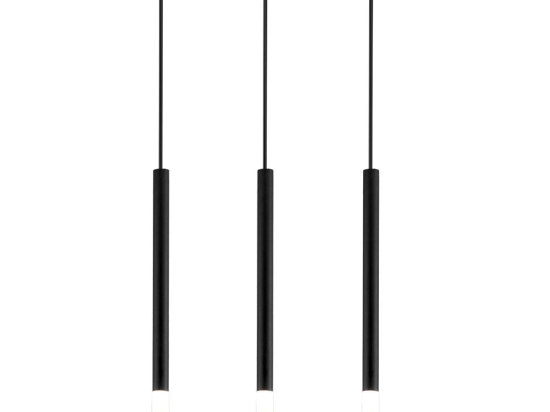 Φωτιστικό Οροφής - Ράγα 01224-07BR G9 70cm Black Luma