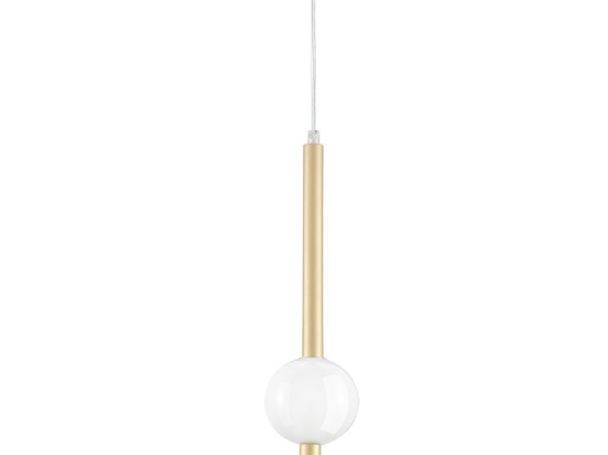 Φωτιστικό Οροφής Κρεμαστό 01268-04 21x40cm G9 Gold Luma