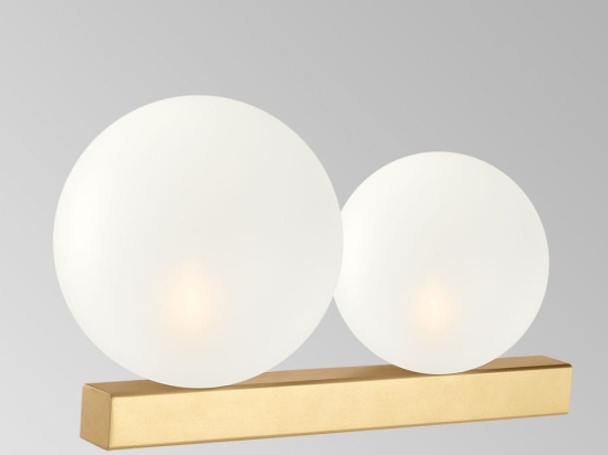 Φωτιστικό Τοίχου 01294 2xG9 30x23cm Gold Luma