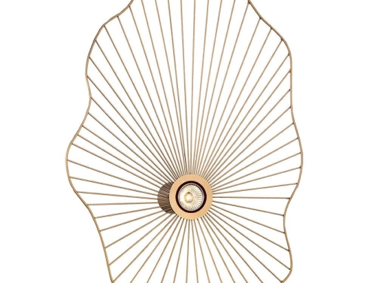 Φωτιστικό Τοίχου 01163-21 GU10 42x60cm Gold Luma