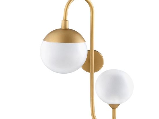 Φωτιστικό Τοίχου 01139 2xG9 30x50cm Gold Luma